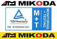 Tarcze hamulcowe wentylowane MIKODA 0446 + KLOCKI MIKODA 70446 - BMW 3 (E36, E46) - OŚ TYLNA