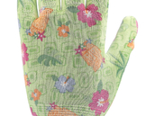 RĘKAWICE OGRODOWE KWIATY - ZIELONE ROZMIAR 10(XL) KOLOROWE FLO 74135