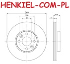 Tarcza hamulcowa wentylowana MIKODA 1529 GT malowana, nacinana, wiercona, kolor: czarny - DACIA LOGAN LADA LARGUS NISSAN MICRA C+C III (K12) MICRA III (K12) MICRA V (K14) NOTE (E11, NE11) TIIDA Sedan (SC11) TIIDA Hatchback (C11) RENAULT CLIO III (BR0/1, CR0/1)CLIO III Grandtour (KR0/1_) MEGANE II (BM0/1_, CM0/1_) MODUS/GRAND MODUS (F/JP0_) - OŚ PRZEDNIA