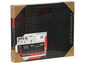 METALOWA TABLICA NARZĘDZIOWA Z POJEMNIKAMI I UCHWYTAMI 34el. YATO YT-08980