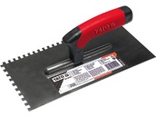 PACA GLAZURNICZA ZĘBATA NIERDZEWNA 270x130mm ZĄB 8mm YATO YT-5203
