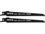 BRZESZCZOTY DO DREWNA HCS 150 MM 8TPI / 2 SZT. YATO YT-33922