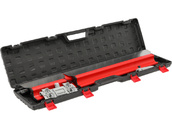 ZESTAW SZPACHLI NOŻY WYKOŃCZENIOWYCH DO GŁADZI PVC 250/600/800mm Z WALIZKĄ 5el. YATO YT-52225