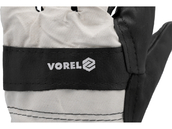 RĘKAWICE ROBOCZE BUDOWLANE OCIEPLANE SKÓRA BAWEŁNA R.10 VOREL 74003