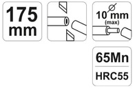 AUTOMATYCZNY ŚCIĄGACZ IZOLACJI 175MM YATO YT-2268