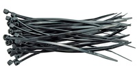 OPASKA PLASTIKOWA ZACISKOWA KABLOWA 200x2,5 mm 100 SZT. CZARNA VOREL 73894