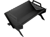 PALENISKO OGRODOWE STALOWE SKŁADANE C7 OGNISKO GRILL 50x35x27cm LUND 99708