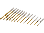 ZESTAW WIERTEŁ WIERTŁO DO METALU HSS HEX 1/4