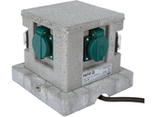 GNIAZDO OGRODOWE HERMETYCZNE WBIJANE SZEŚCIAN IP44 4X230V YATO YT-81272 