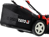 KOSIARKA ELEKTRYCZNA KOSZ 60L 2000W 46CM NAPĘD WYRZUT BOCZNY YATO YT-851993