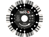 TARCZA DIAMENTOWA SEGMENTOWA DO CIĘCIA ŻELBETONU KAMIENIA GRANITU CEGŁY 125mm 22,2mm YATO YT-59900
