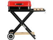 GRILL WĘGLOWY SKŁADANY RUSZT ROŻEN MOŻLIWOŚĆ ZŁOŻENIA 45X33,5CM LUND 99926 
