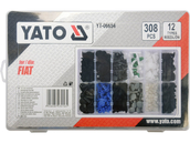 ZESTAW SPINEK SAMOCHODOWYCH FIAT 308 SZTUK YATO YT-06654