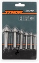POGŁĘBIACZE DO METALU 6,3-20,5mm 6szt. STHOR 22710