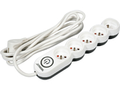 PRZEDŁUŻACZ LISTWA ZASILAJĄCA 5 GNIAZD Z UZIEMIENIEM WYŁĄCZNIK 3M 1,5MM2 STHOR 72357