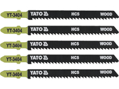 BRZESZCZOT DO WYRZYNARKI TYP T, 10 TPI, DO DREWNA / 5 SZT. 100 MM YATO YT-3404