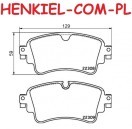 Klocki hamulcowe QUARO QP2278 - AUDI A4 Allroad B9 (8WH, 8WJ) A4 B9 (8W2, 8WC) A4 B9 Avant (8W5, 8WD) A5 (F53, F5P) A5 Kabriolet (F57, F5E) A5 Sportback (F5A, F5F) A6 Allroad (4AH, C8) A6 Avant (4A5, C8) A7 Sportback (4KA) A8 D5 (4N2, 4N8, 4NC, 4NL) Q5 (FYB, FYG) Q7 (4MB, 4MG) A6 (4A2, C8) VW TOUAREG (CR7) - OŚ TYLNA