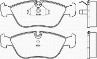 KLOCKI HAMULCOWE BOSCH 0986461752 VOLVO 850 S70 V70 C70 - PRZÓD