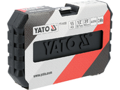 NASADKI UDAROWE KRÓTKIE 1/2'' kpl. 15 szt. 10-27mm YATO YT-10253
