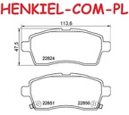 Tarcze hamulcowe wentylowane MIKODA 2136 + KLOCKI MIKODA 72136 - SUZUKI IGNIS III (MF) - OŚ PRZEDNIA