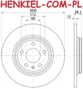 Tarcza hamulcowa pełna MIKODA 4226 - AUDI A4 B9 (8W2, 8WC) A4 B9 Avant (8W5, 8WD) A4 Allroad B9 (8WH, 8WJ) A5 (F53, F5P) A5 Kabriolet (F57, F5E) A5 Sportback (F5A, F5F) A6 (4A2, C8) A6 Avant (4A5, C8) A6 Allroad (4AH, C8) A7 Sportback (4KA) Q5 (FYB, FYG)  Q5 Sportback (FYT)- OŚ TYLNA