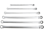 ZESTAW KLUCZY OCZKOWYCH, DŁUGICH Z GRZECHOTKĄ 8-19MM, 6 SZT. YATO YT-50385