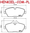 Tarcze hamulcowe wentylowane MIKODA 1849 + KLOCKI MIKODA 70432 - BMW 2 Active Tourer (F45) MINI MINI (F55) MINI (F56) MINI CLUBMAN (F54) MINI Kabriolet (F57) - OŚ PRZEDNIA