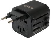 UNIWERSALNY ADAPTER PODRÓŻNY PRZEJŚCIÓWKA WTYCZKA USA UK CHINA EU PL 110-230V YATO YT-81302