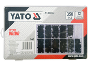 ZESTAW SPINEK SAMOCHODOWYCH VOLVO 350 SZTUK YATO YT-06655