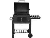 DUŻY GRILL WĘGLOWY DELUXE STALOWY RUSZT 57X37CM ROŻEN LUND 99910 