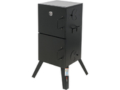 PRZENOŚNA OGRODOWA WĘDZARNIA STALOWA WĘDZARKA DYMNIK 53X51X100 LUND 99916 