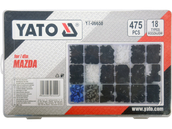 ZESTAW SPINEK SAMOCHODOWYCH MAZDA 475 SZTUK YATO YT-06658