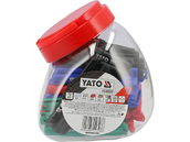 MARKERY TECHNICZNE 72 SZT CZARNY-ZIELONY-NIEBIESKI-CZERWONY YATO YT-69311 