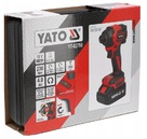 ZAKRĘTARKA BEZSZCZOTKOWA UDAROWA AKUMULATOROWA + ŁADOWARKA 4Ah 18V 230Nm YATO YT-82798