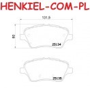 Tarcze hamulcowe wentylowane MIKODA 0760 + KLOCKI CERAMICZNE QUARO QP8249C - FORD B-MAX (JK) FIESTA VI (CB1, CCN) TOURNEO COURIER TRANSIT COURIER - OŚ PRZEDNIA