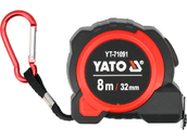 MIARA ZWIJANA TAŚMA MIERNICZA MIARKA METRÓWKA MAGNES 8m 32mm YATO YT-71091