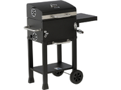 PRZENOŚNY GRILL WĘGLOWY DELUXE ROŻEN BBQ, RUSZT 39,5 X 29,5CM LUND 99928 