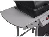 PRZENOŚNY GRILL GAZOWY BAVEN 2 PALNIK, 5,5KW STALOWY RUSZT ROŻEN LUND 99644 
