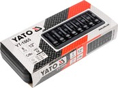 NASADKI UDAROWE KLUCZE TRZPIENIOWE TORX T30-T80 1/2'' 8 SZT. KPL. YATO YT-1065