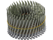 GWOŹDZIE BĘBNOWE DO GWOŹDZIARKI BĘBNOWEJ PIERŚCIENIOWE OCYNKOWANE KOLETOWANE 64mm śr. 2,5mm 3600szt. VOREL 72018