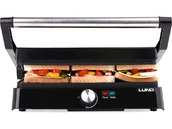 GRILL OPIEKACZ ELEKTRYCZNY ROZKŁADANY KONTAKTOWY KOMPAKTOWY 2000W LUND 67451