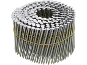 GWOŹDZIE BĘBNOWE DO GWOŹDZIARKI BĘBNOWEJ PIERŚCIENIOWE OCYNKOWANE KOLETOWANE 75mm śr. 2,5mm 3600szt. VOREL 72020