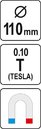 MISKA MAGNETYCZNA 110mm YATO YT-08304