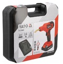 ZGRZEWARKA SPAWARKA DO PLASTIKU AKUMULATOROWA 60W 500°C 2Ah 18V  + 200 SZT. ZSZYWEK YATO YT-824482