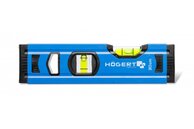 POZIOMNICA ALUMINIOWA 2 LIBELLE 200mm 0,2m 20cm HOGERT HT4M001-D