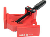 IMADŁO KĄTOWE ŚLUSARSKIE PRECYZYJNE ŚCISK KĄTOWY 90 STOPNI 70mm 150x150mm YATO YT-65136