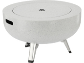 PALENISKO OGRODOWE STALOWE RUSZT GRILL STOLIK OGRODOWY - IMITACJA NATURALNEGO KAMIENIA 3w1 LUND 99718