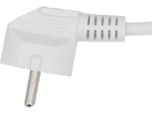 PRZEDŁUŻACZ ELEKTRYCZNY, BIAŁY, 6 GNIAZD Z UZIEMIENIEM, 5M Z WYŁĄCZNIKIEM  VOREL 72535 