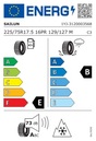 NOWA OPONA SAILUN 225/75R17.5 SDR1 129/127M M+S NAPĘDOWA