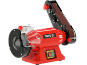 SZLIFIERKA STOŁOWA TARCZOWA TAŚMOWA PODWÓJNA DO OSTRZENIA 150mm 520W 230V YATO YT-822110